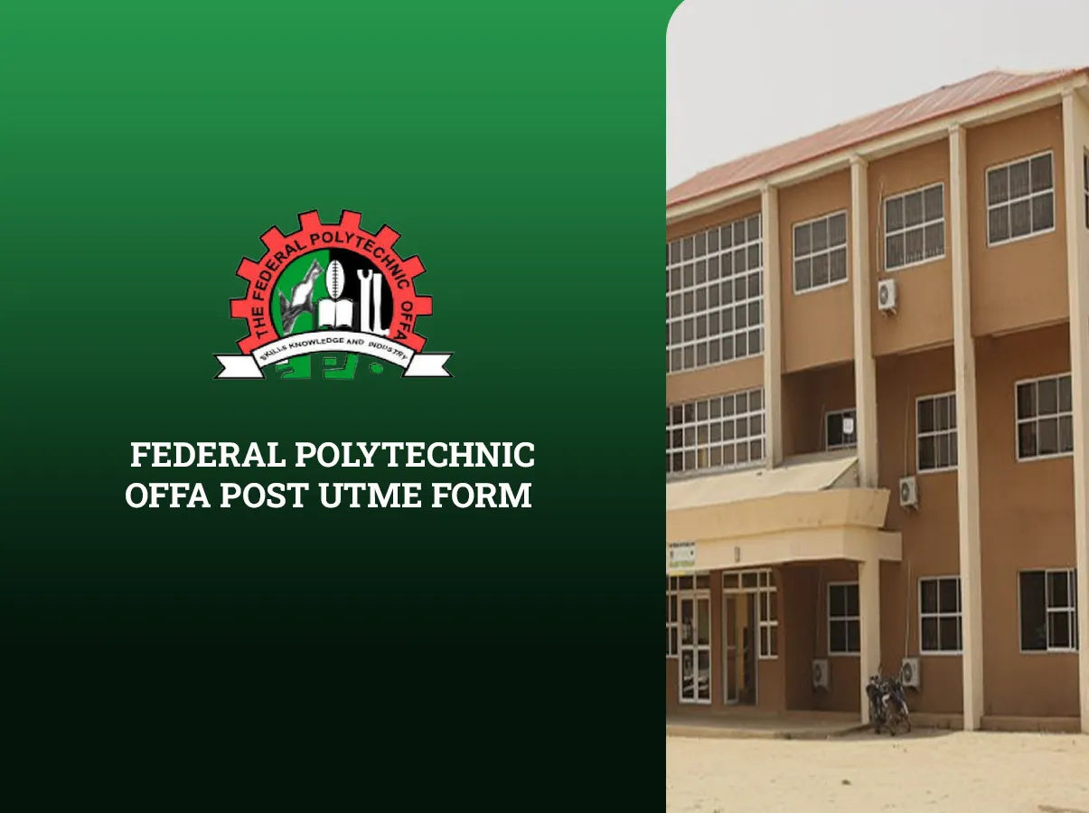 Federal Polytechnic Offa Post-UTME Form